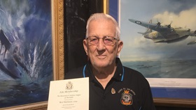 Roy shares childhood memories of WWII