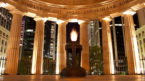 Shrine of Remembrance ANZAC Spirit
