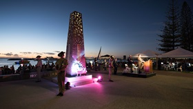 Dawn service memorial